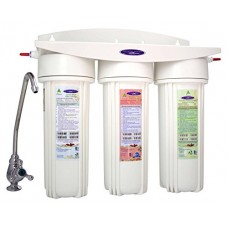 Crystal Quest Undersink Replaceable Triple Fluoride Water Filter System - B001075RV4
